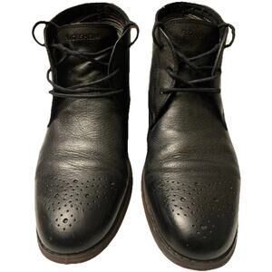 Florsheim Men’s Black Leather Oxford Dress Shoes Wingtip Lace Up 8.5D